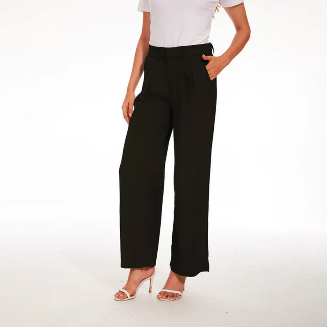 Women's Casual High-Waisted Wide Leg Pants 2