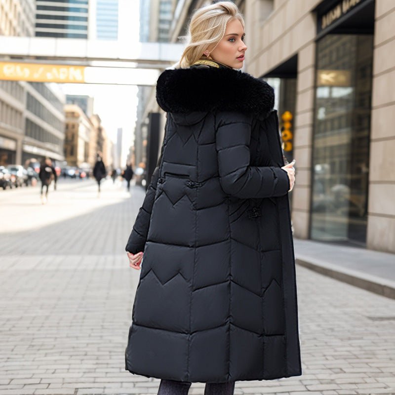 Women's Long Padded Winter Coat 4