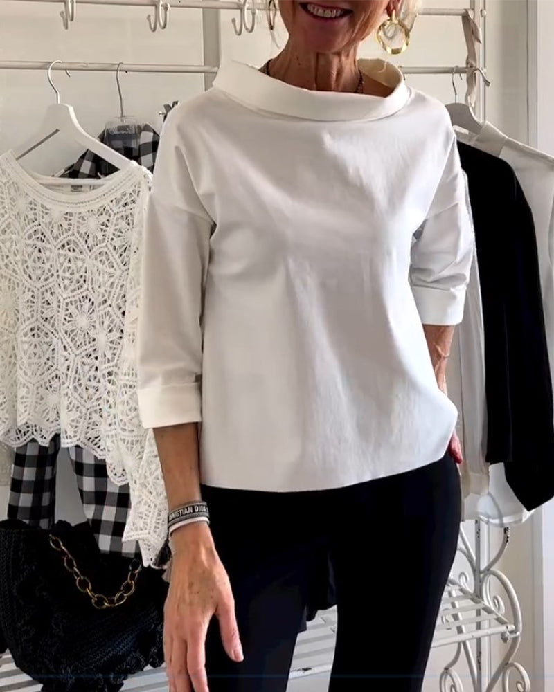 Women's Long Sleeve Elegant Top | Summer 2