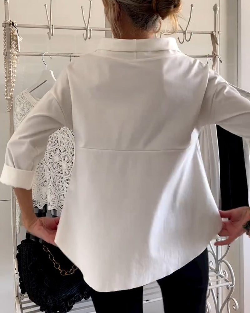 Women's Long Sleeve Elegant Top | Summer 3