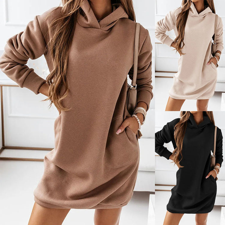 Women’s Sweatshirt Dress | Elegant Comfort for Everyday Glamour 1