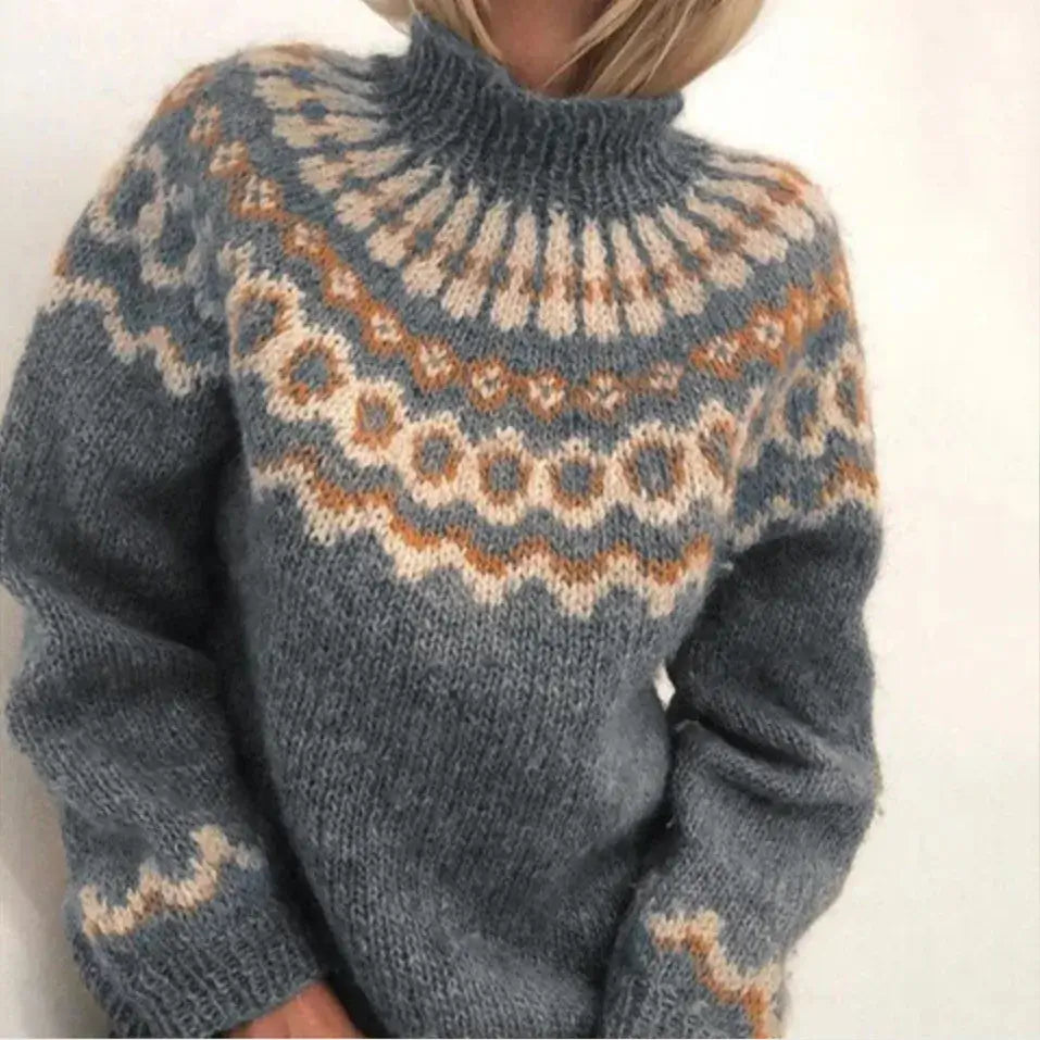 Women's knitted sweater 0