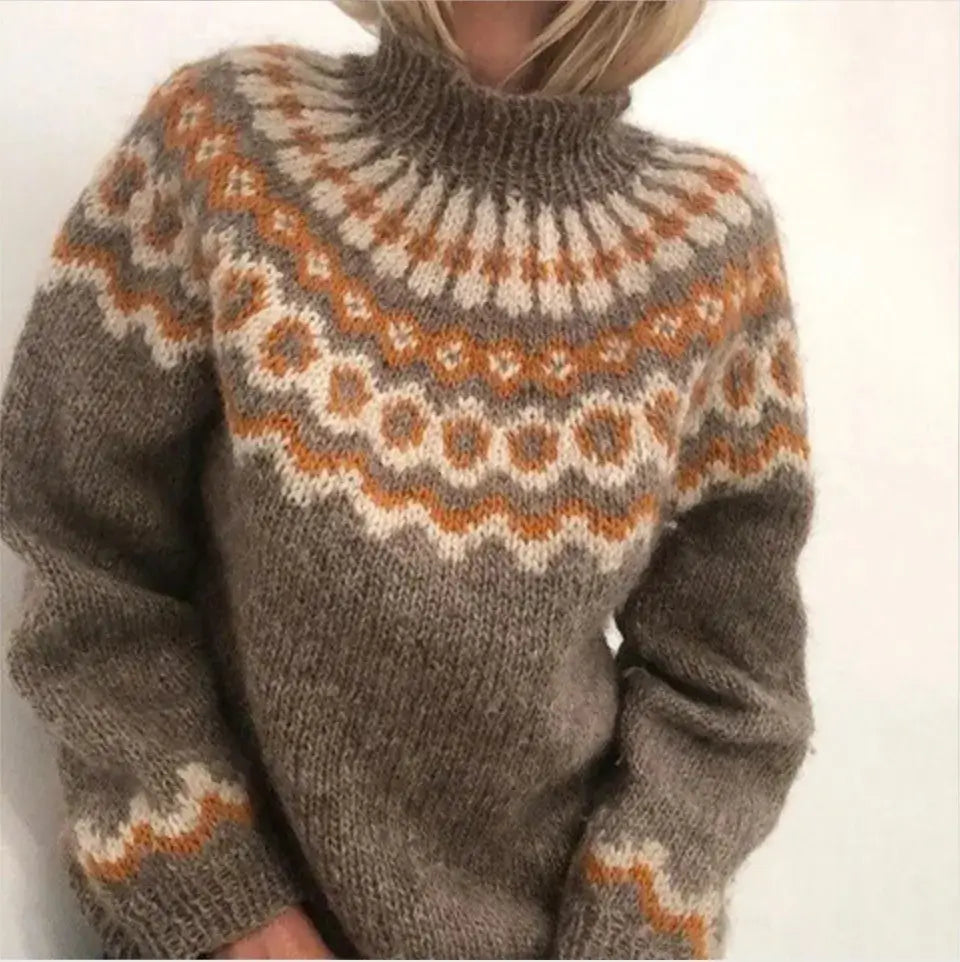 Women's knitted sweater 1