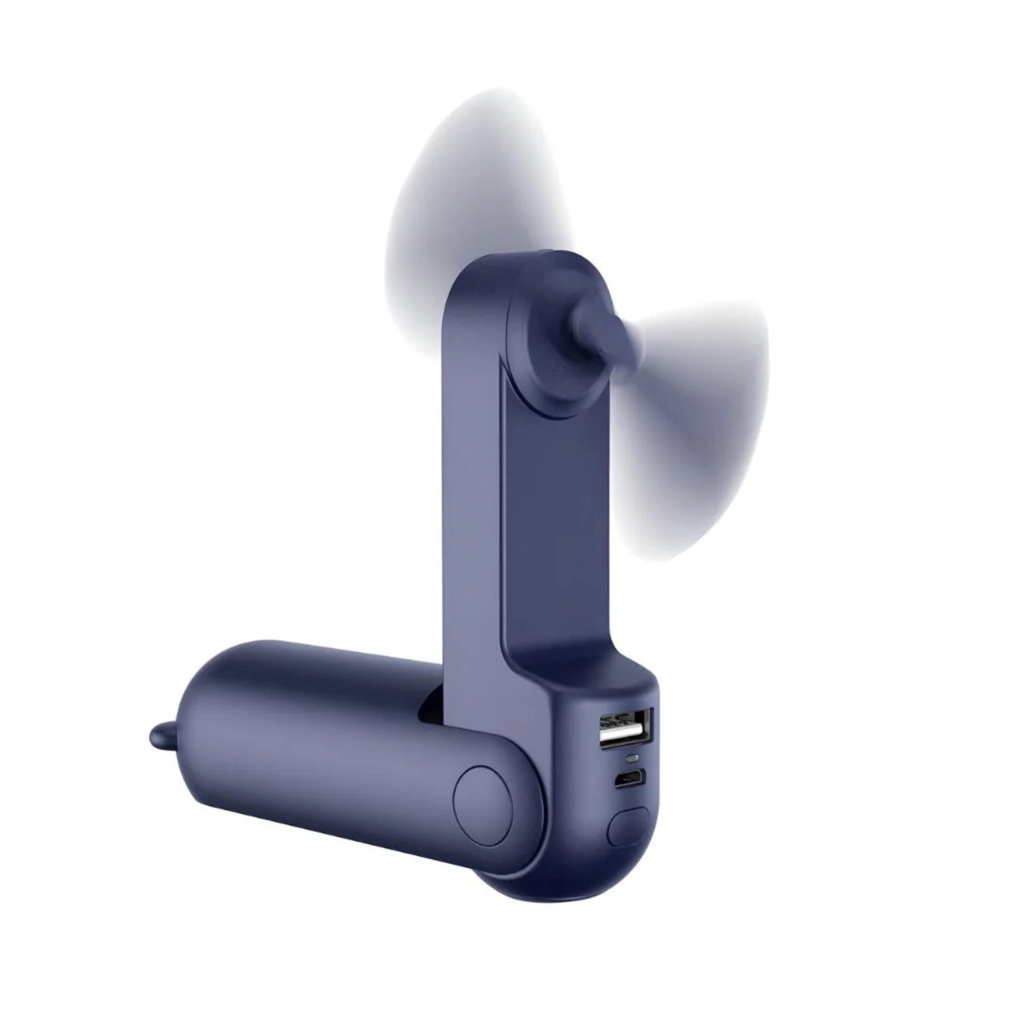 Mini Travel Fan | Pocket-Sized Cooling with USB Recharge