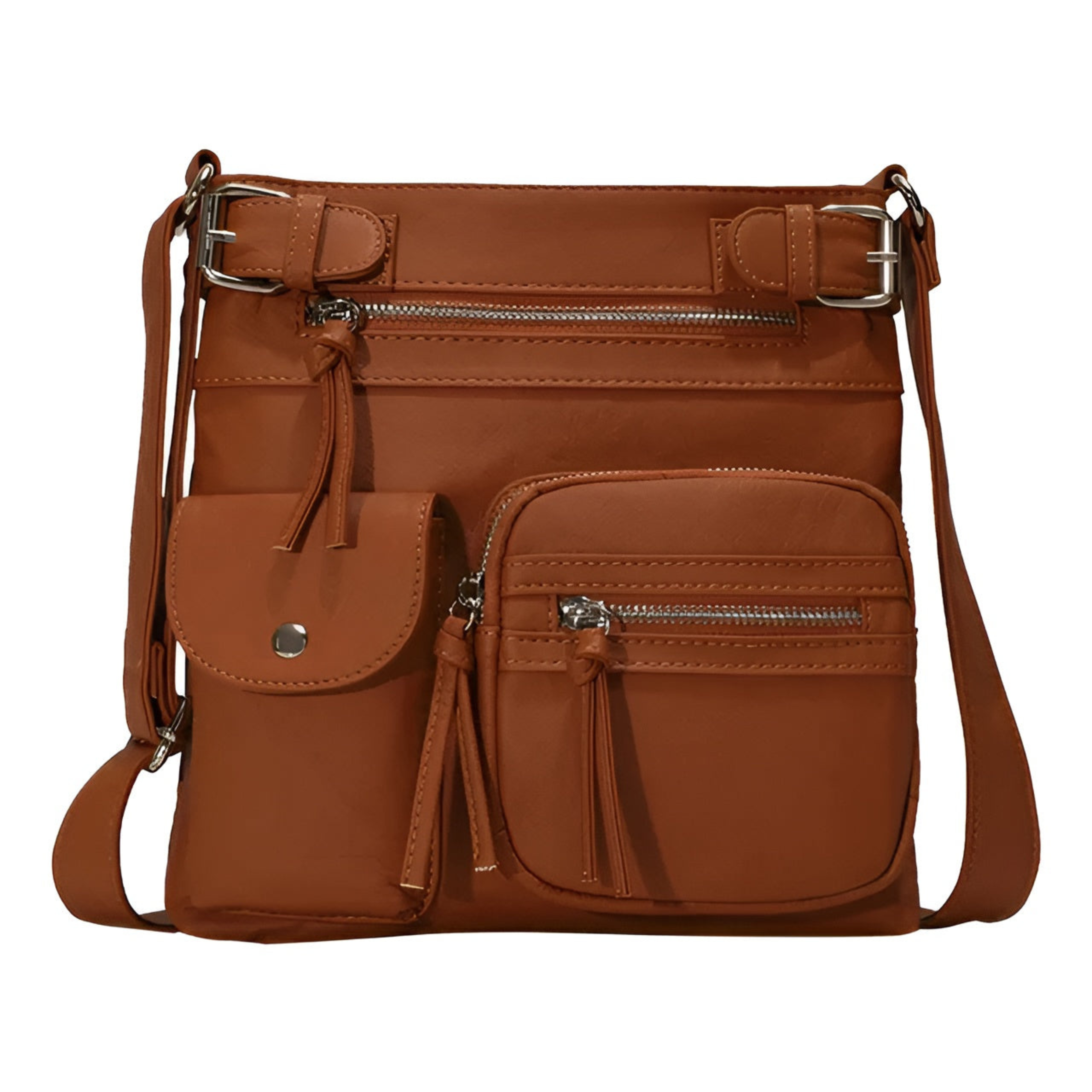 Women's Multi-Pocket Shoulder Bag | Anti-Theft Design
