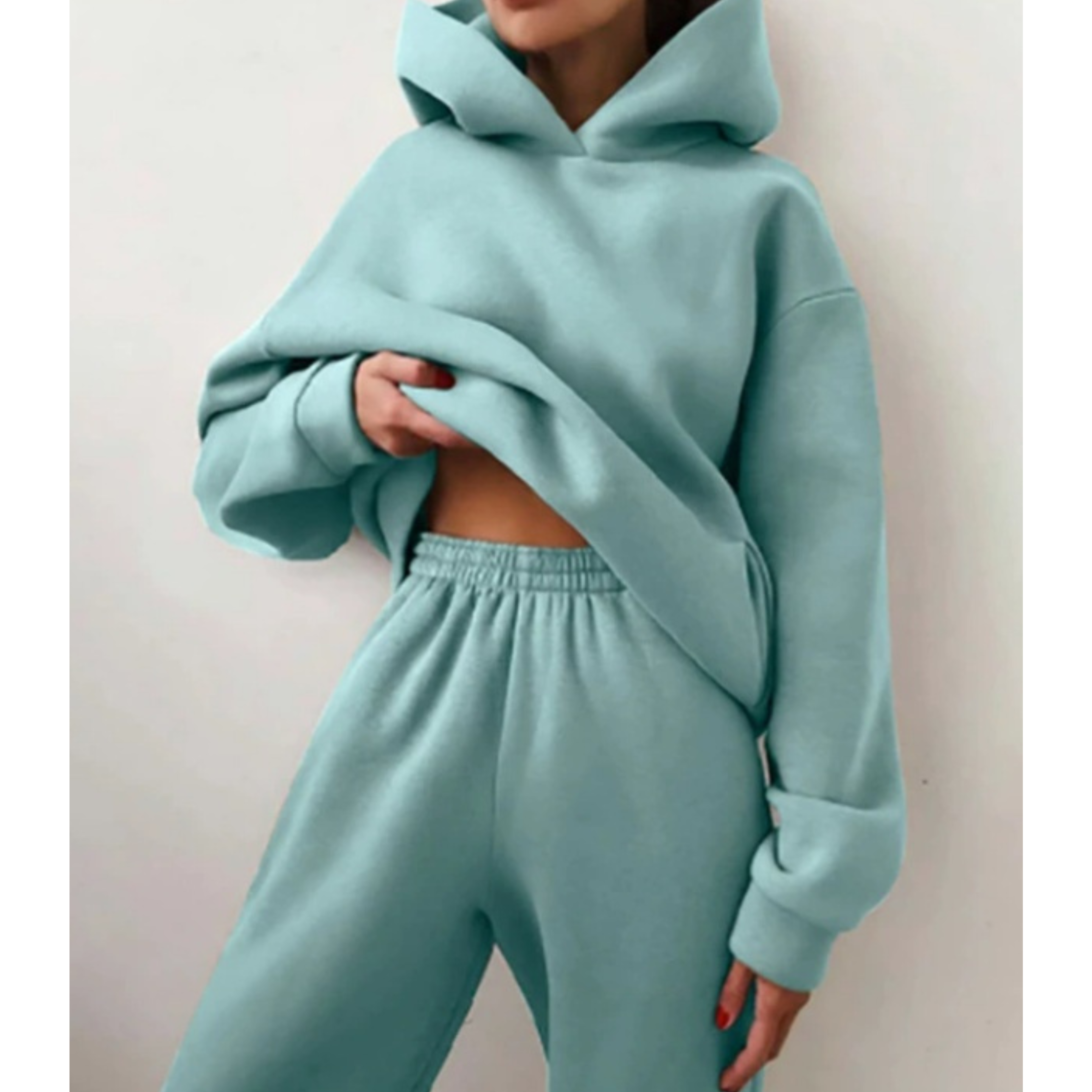 Women’s Sweatshirt Set | Casual Long-Sleeve and Trousers