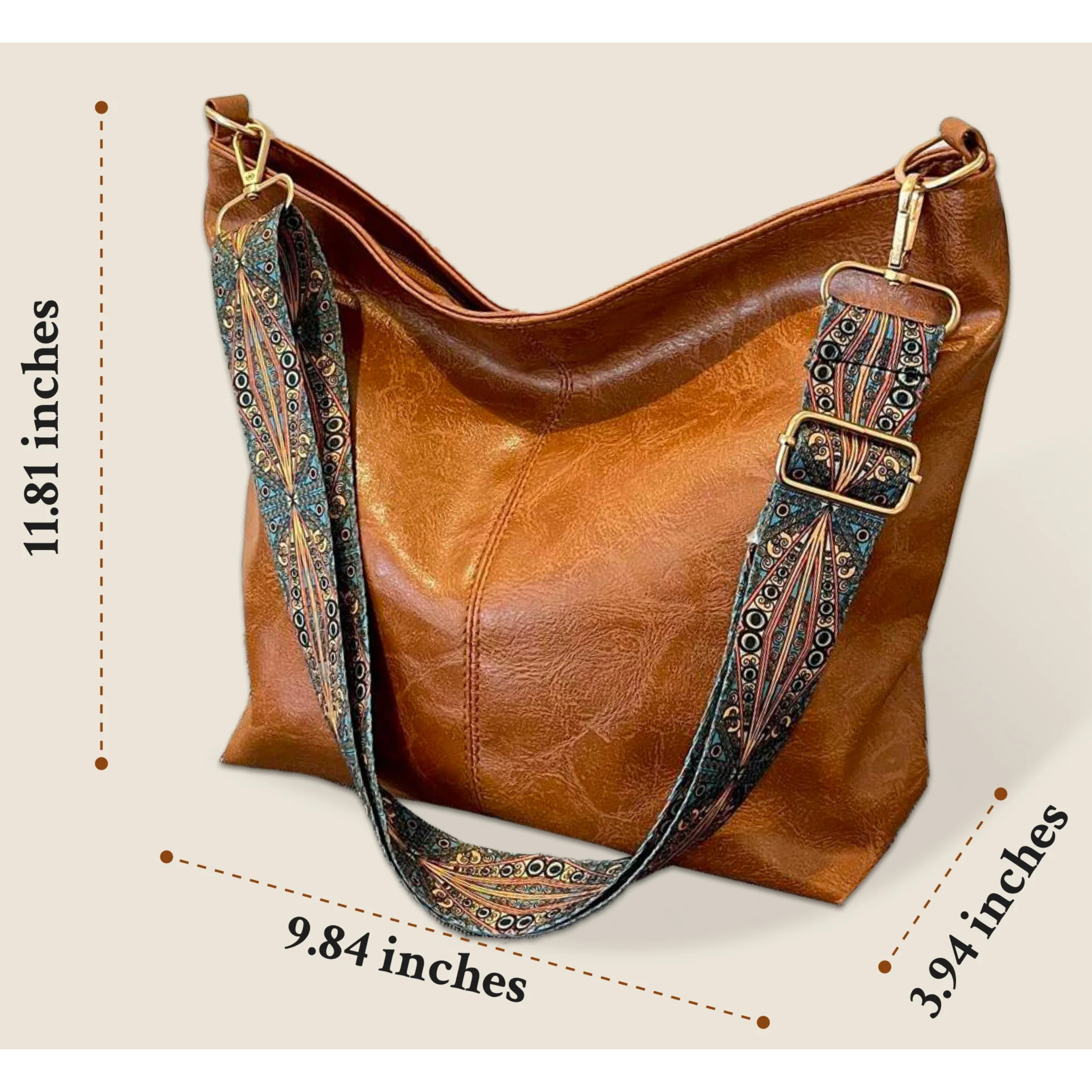 Shoulder Bag for Women | Vintage Elegance with Modern Durability