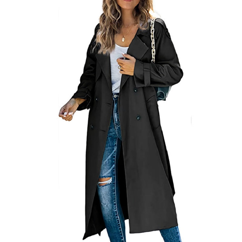 Zara - Women's Trench Coat Long 0