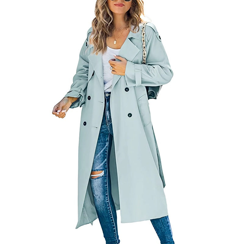 Zara - Women's Trench Coat Long 5