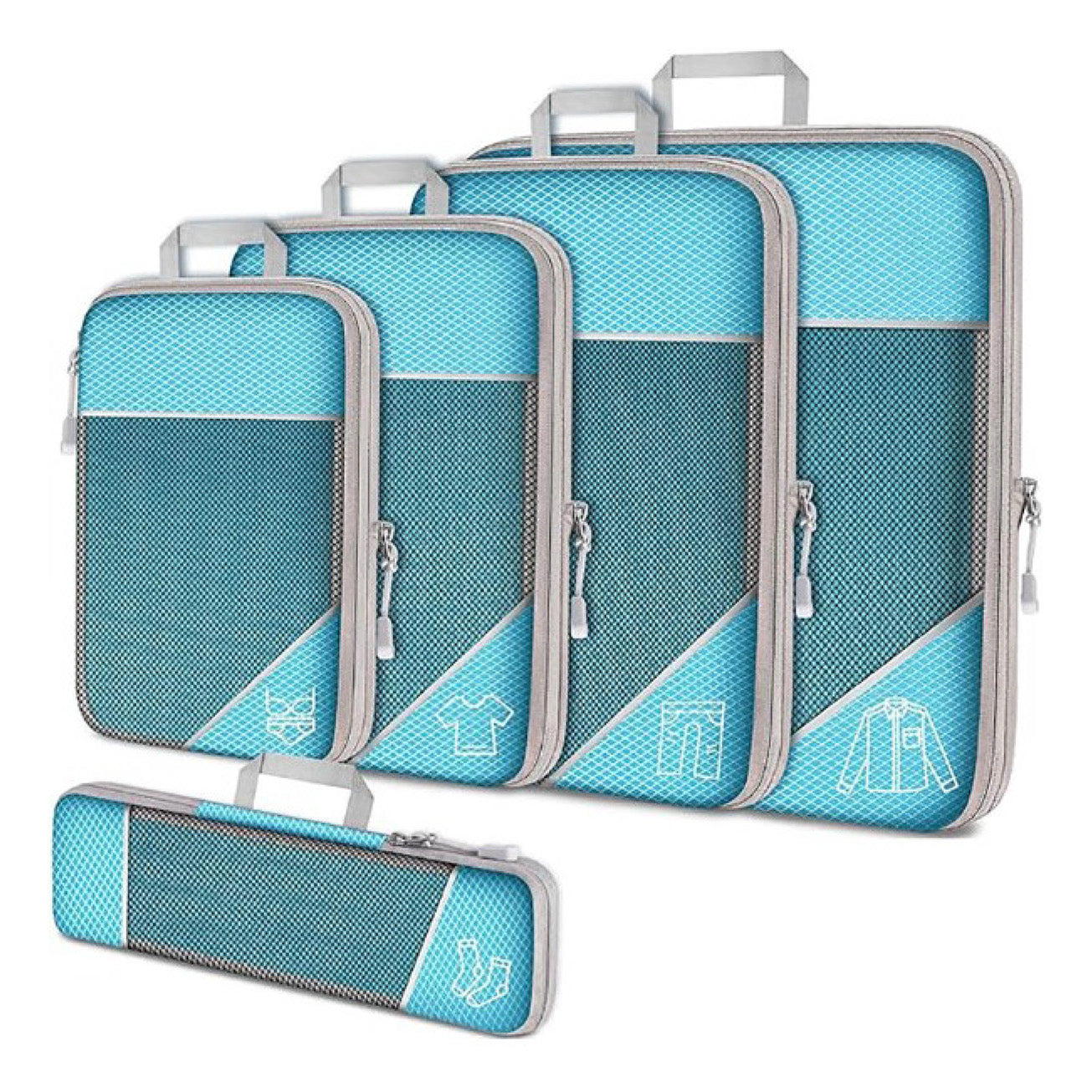 Variant image for Compression Packing Cubes for Travel | Space-Saving Organizers-2
