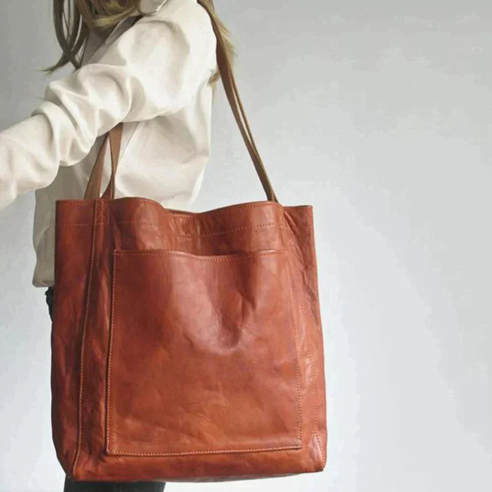 Handbag | Elegant Vegan Leather Design with Ample Storage Space-2