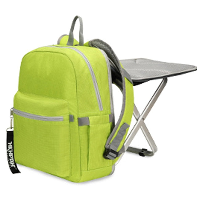 Variant image for Unisex Camping Backpack with Foldable Stool | Durable & Water-Repellent-4