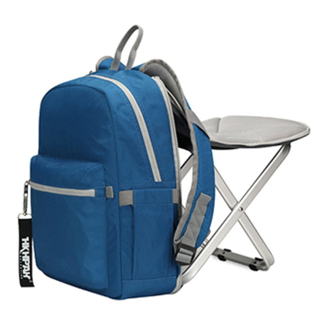 Variant image for Unisex Camping Backpack with Foldable Stool | Durable & Water-Repellent-3