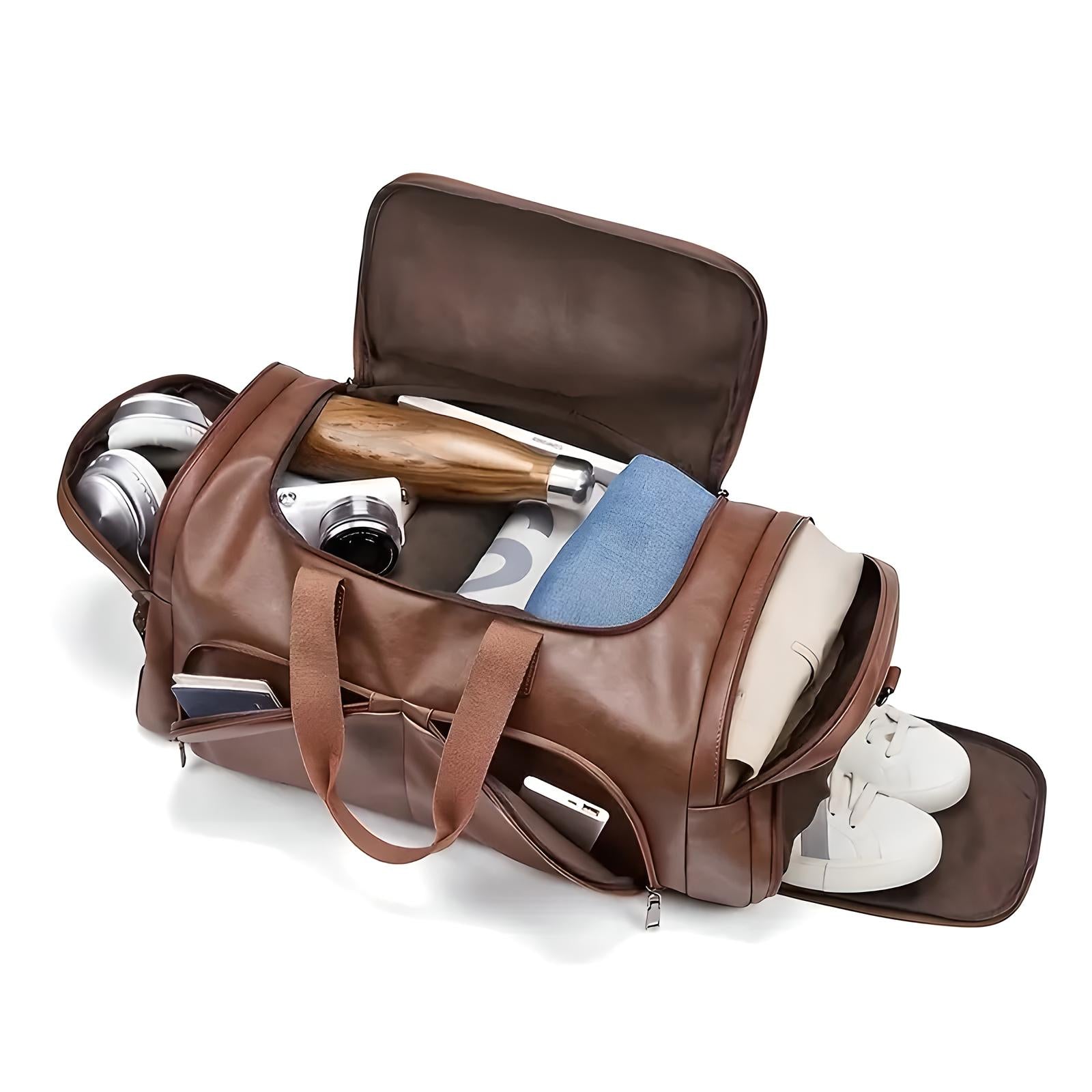 Men's Duffle Bag | Multi-Compartment Water-Resistant Design-3