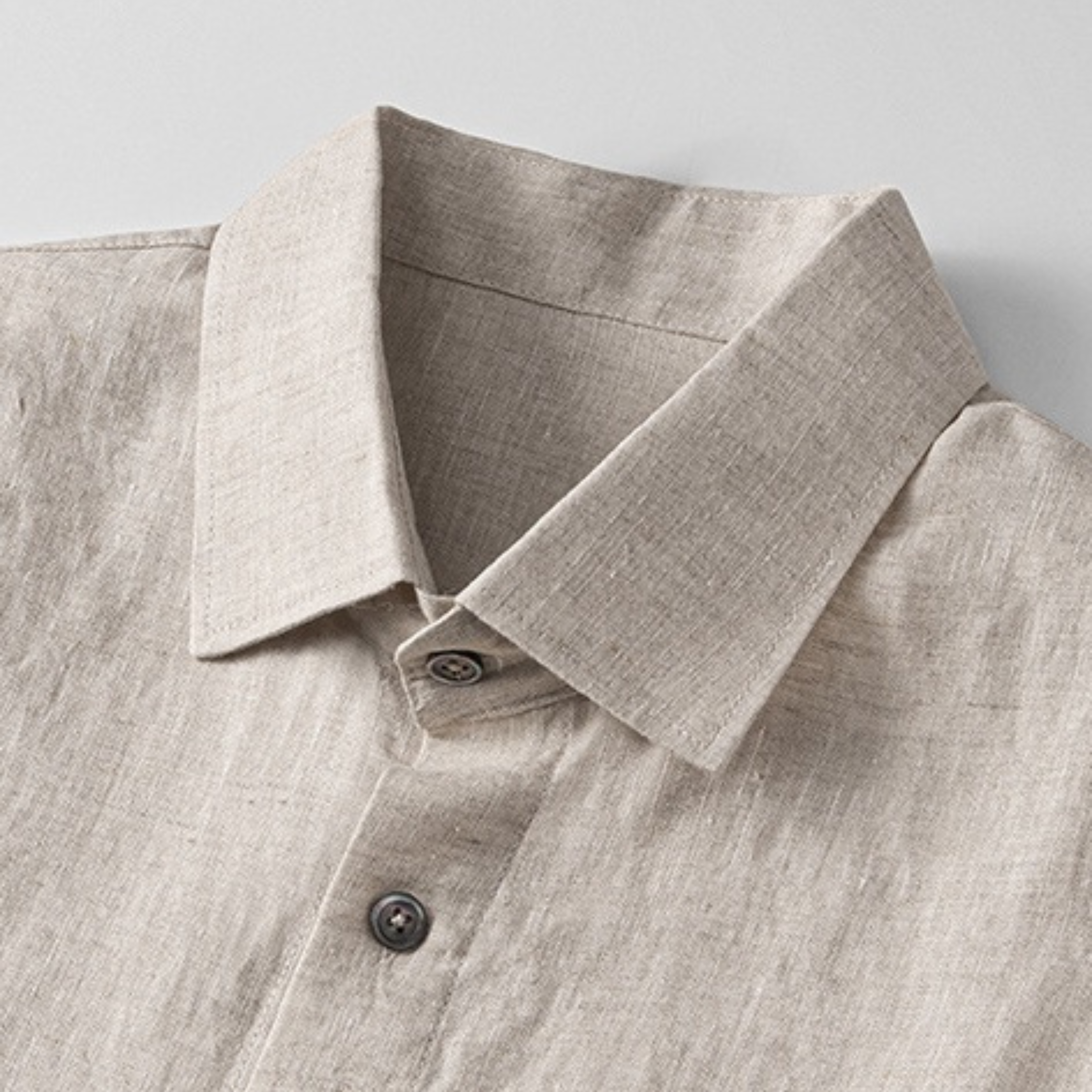 Men’s Linen Long Sleeve Shirt | Classic Everyday Style
