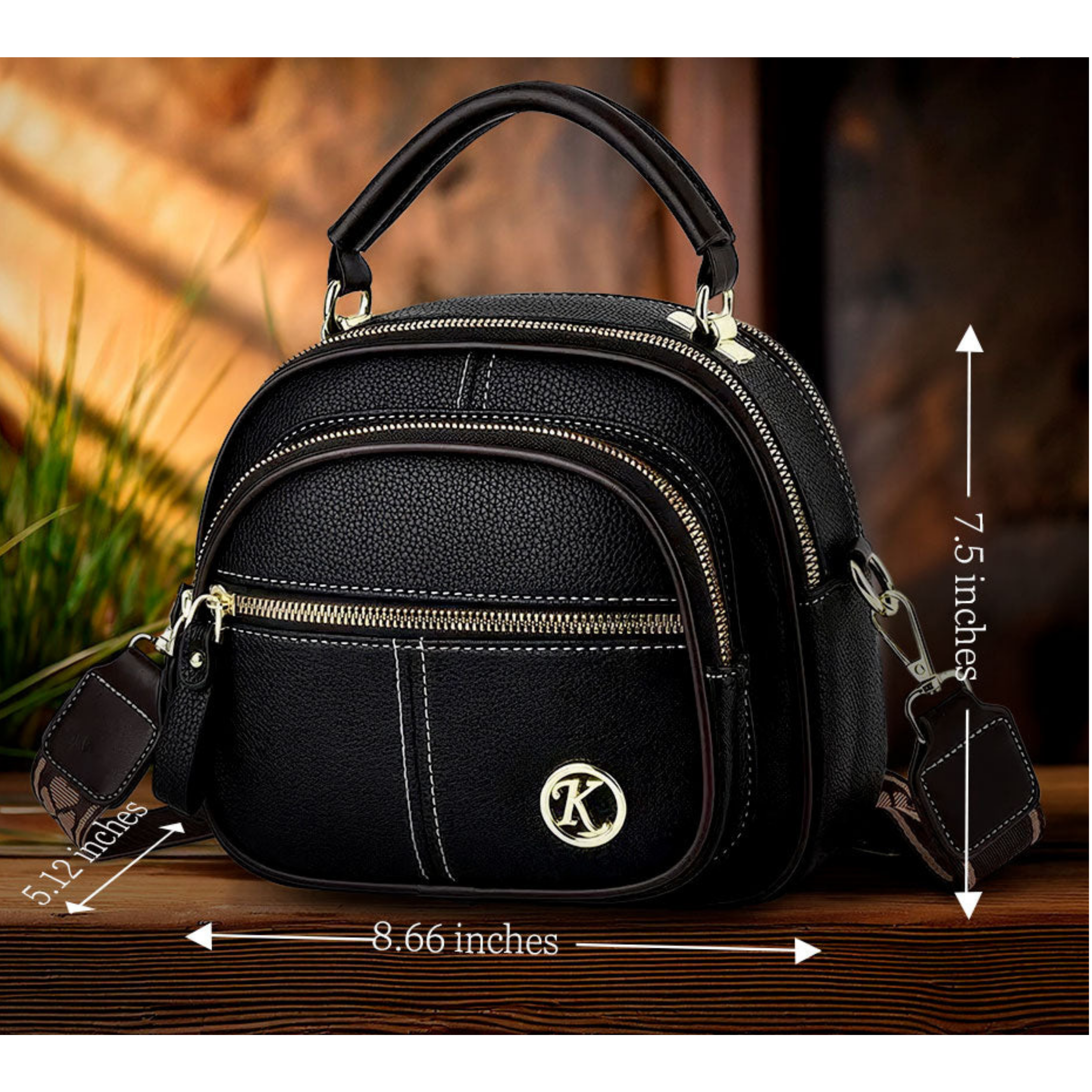 Women’s Compact Shoulder Bag | Classic Design with Modern Function