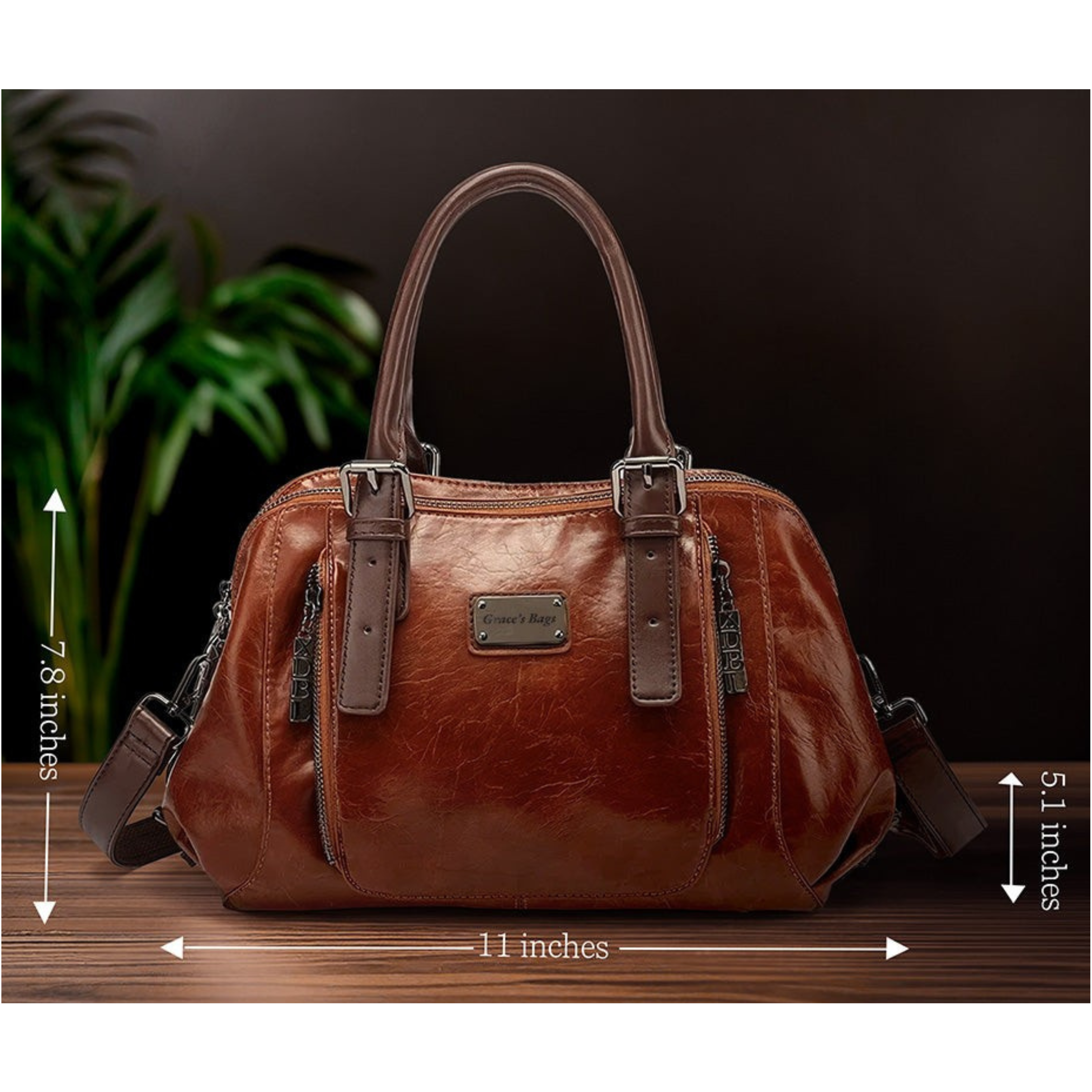 Women's Vintage Shoulder Bag | Spacious and Timeless Design