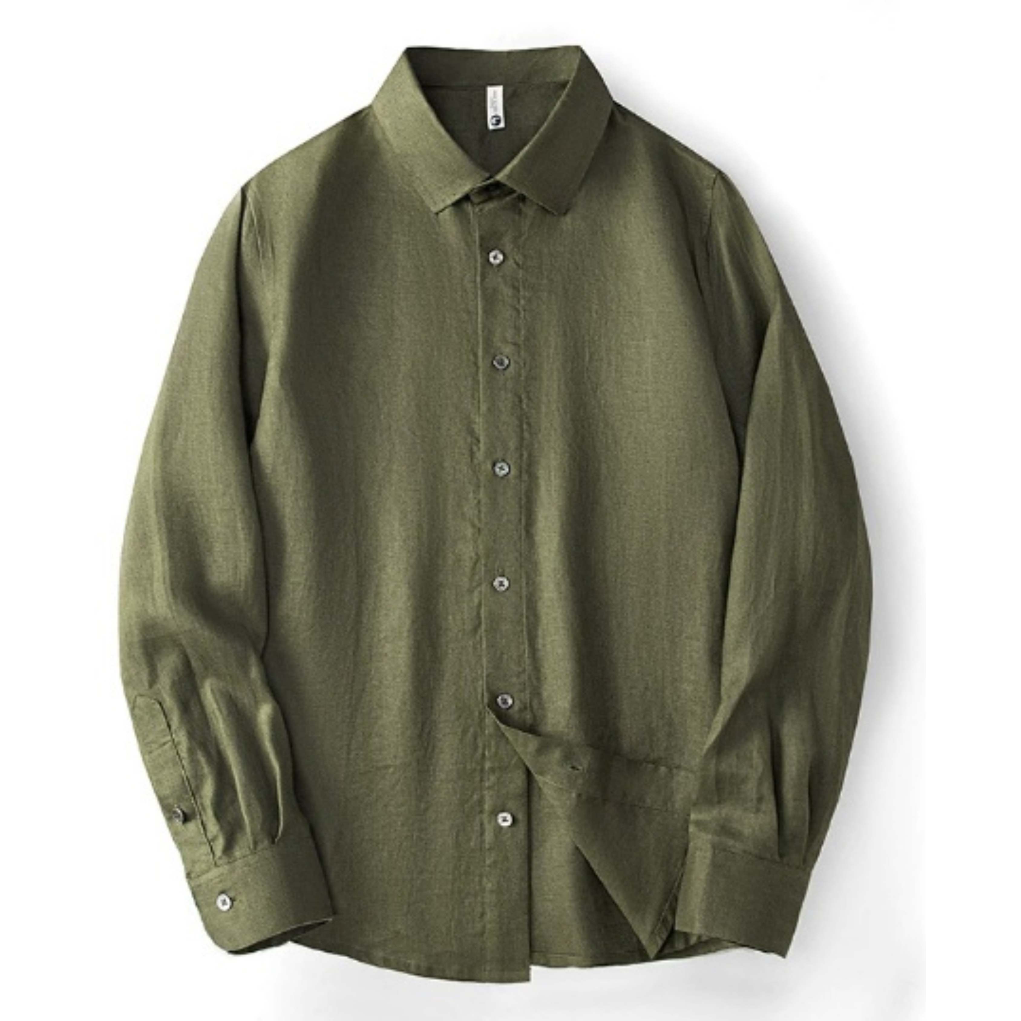 Men’s Linen Long Sleeve Shirt | Classic Everyday Style