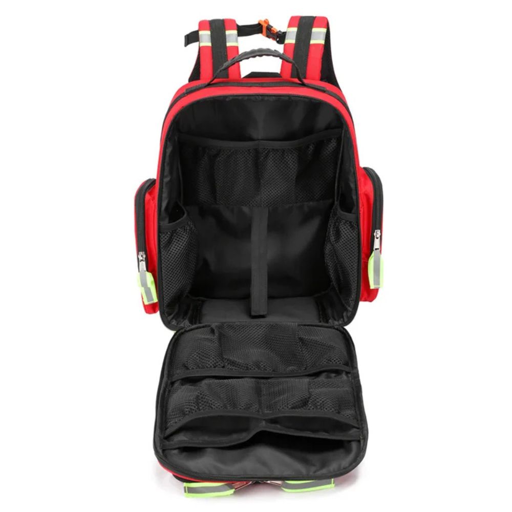 Essential First Aid Emergency Travel Backpack | High-Visibility