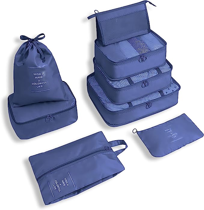 Variant image for Travel Packing Cubes | 8-Piece Set for Best Organization-6