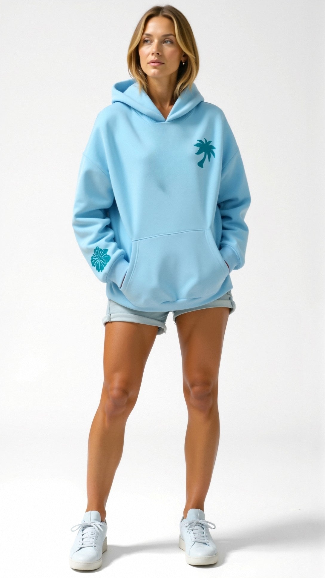 Abigail embroidered hoodie 1