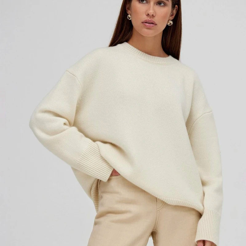 Basic Cashmere Sweater Women 0