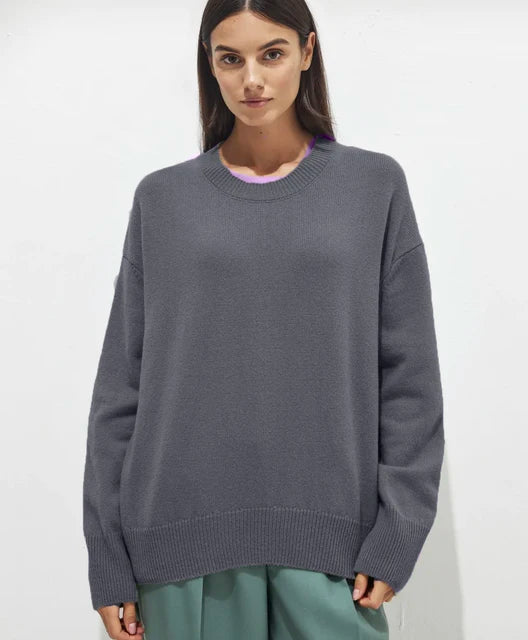 Basic Cashmere Sweater Women 6