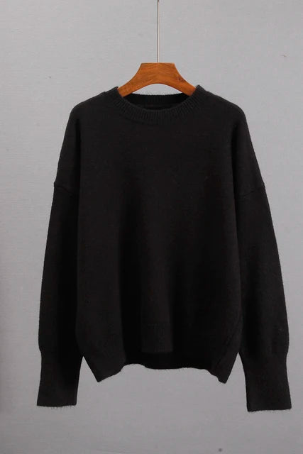 Basic Cashmere Sweater Women 7