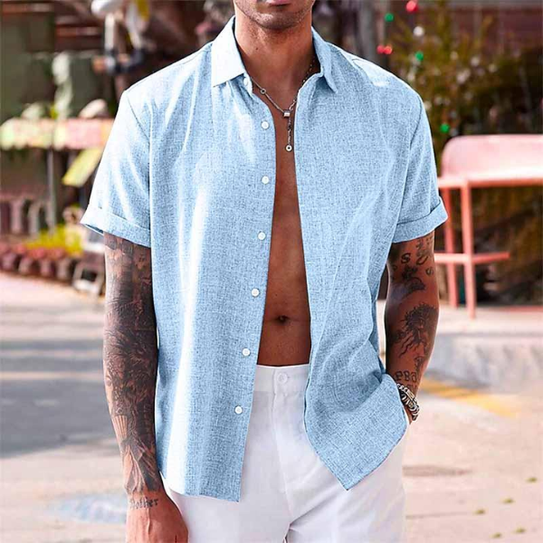 Button-up shirt for men 8