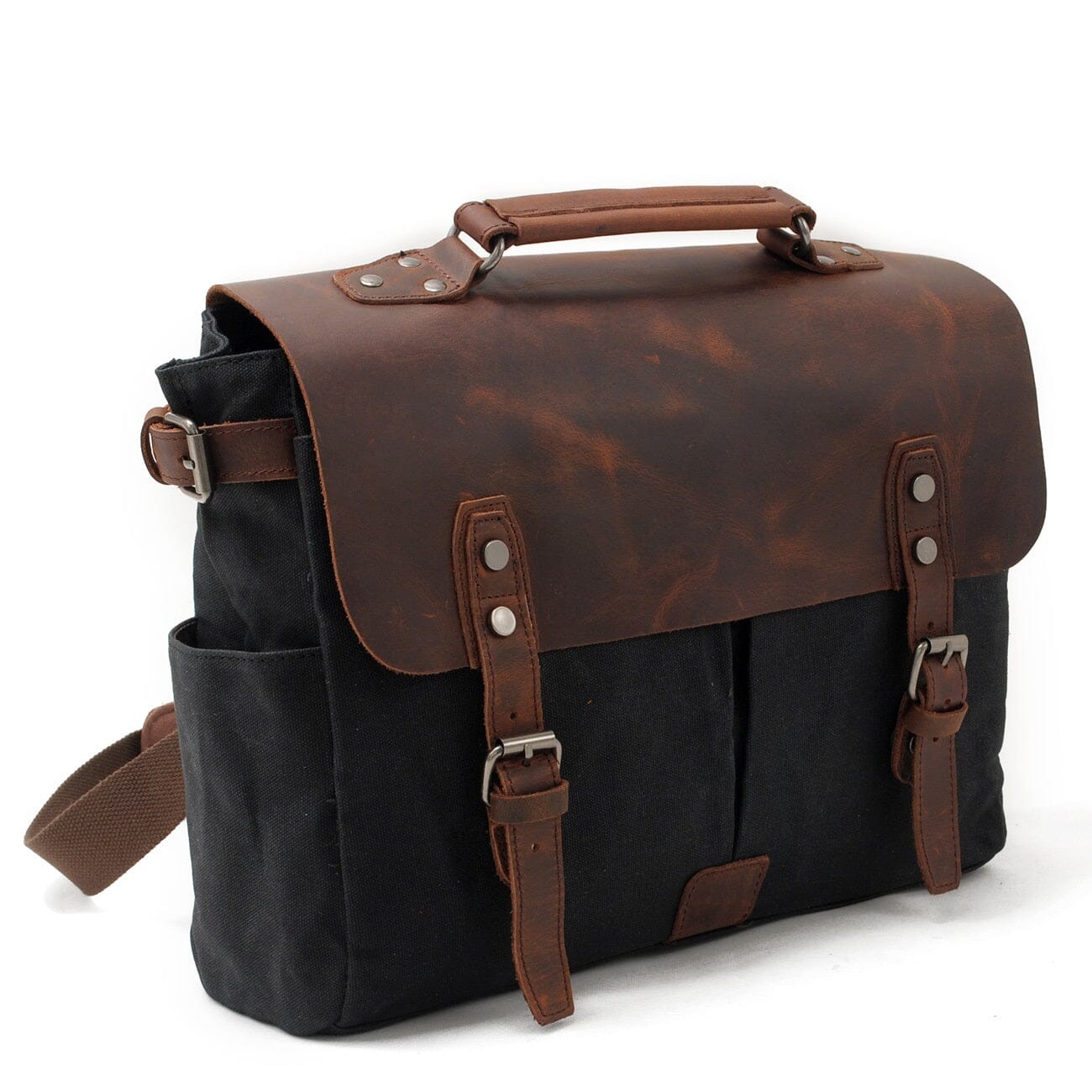 Canvas Crossbody Messenger Bag | PETERSBURG 5