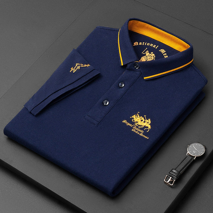 Casual Button-Down Polo Shirt for Men | Short Sleeve 0