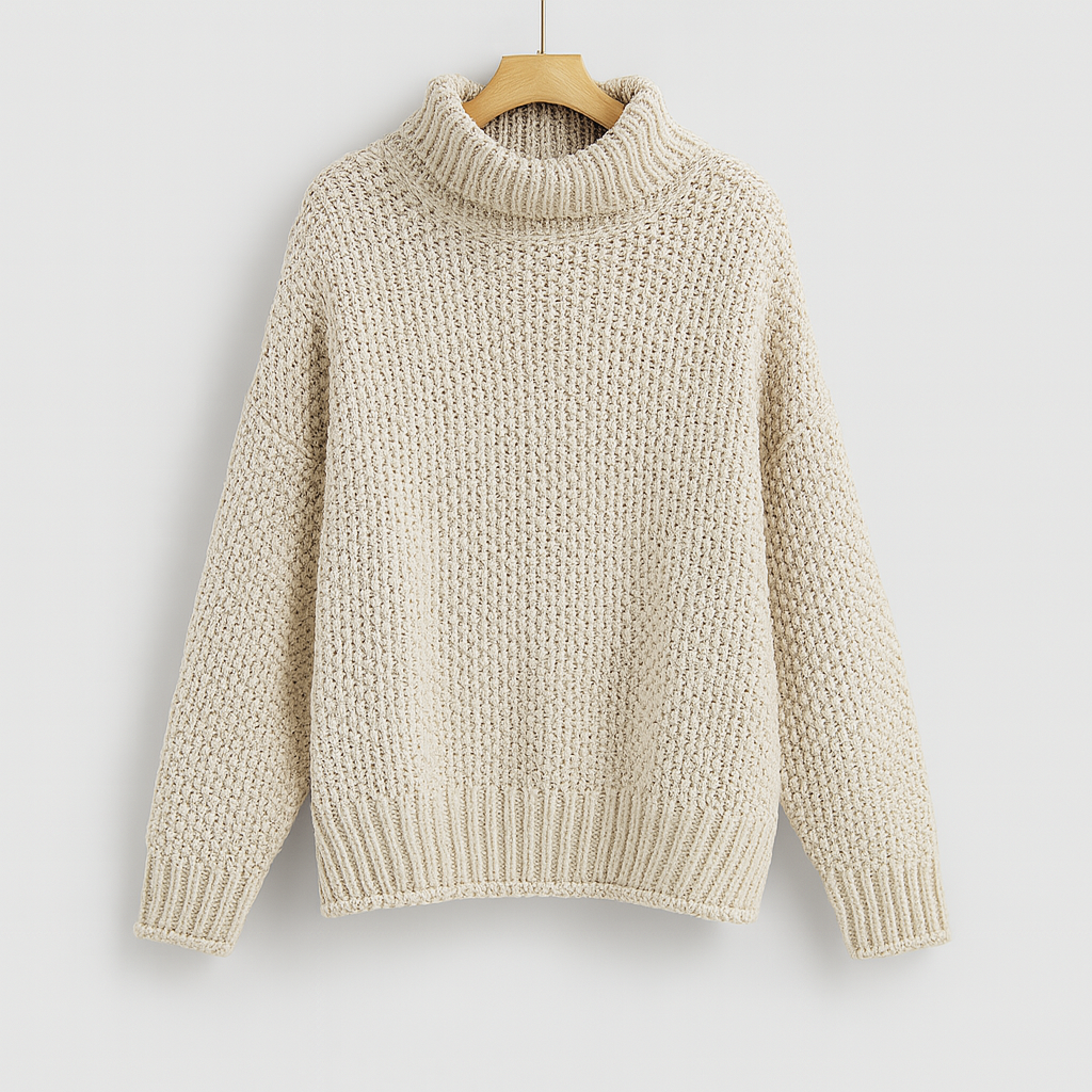 Chic knitted sweater for women 0