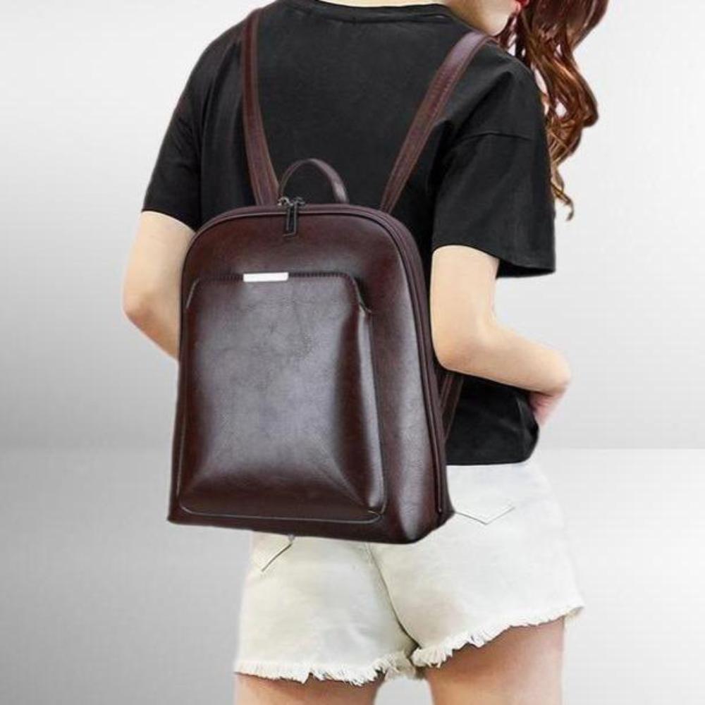 Classic Double-Zip Backpack - Sleek Design 8