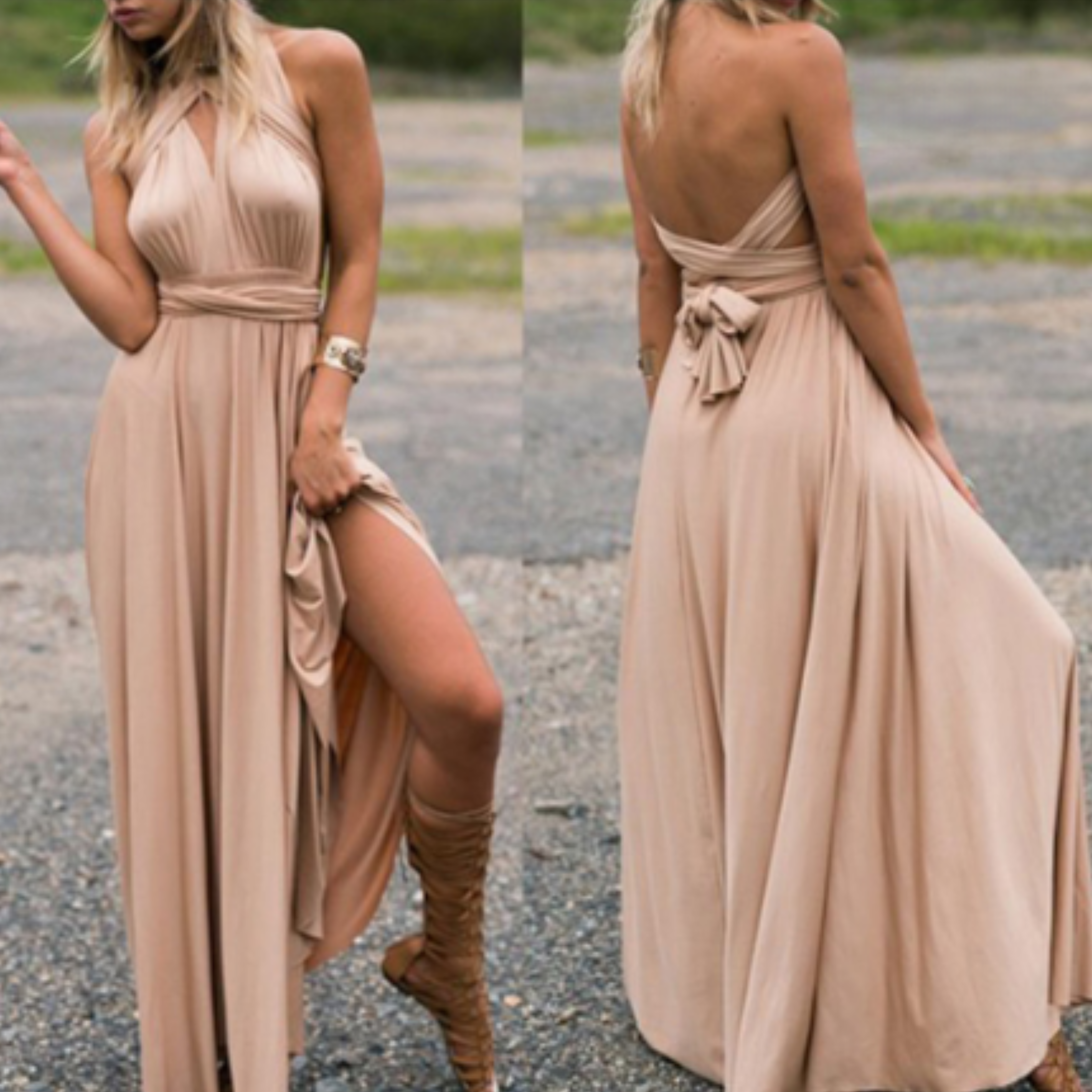 Elegant Wrap Maxi Dress | Light, Flowy and Perfect for Any Occasion 10