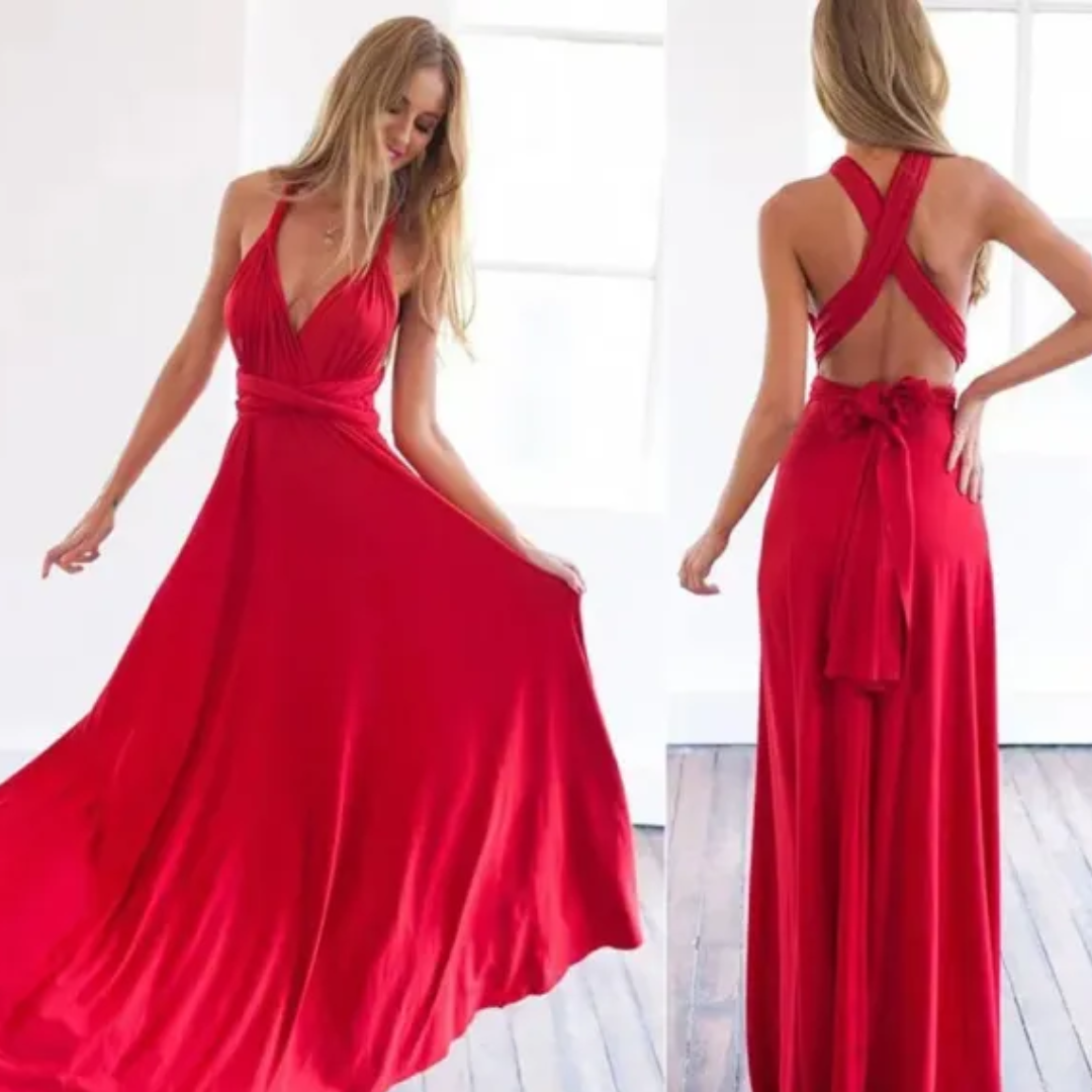 Elegant Wrap Maxi Dress | Light, Flowy and Perfect for Any Occasion 11
