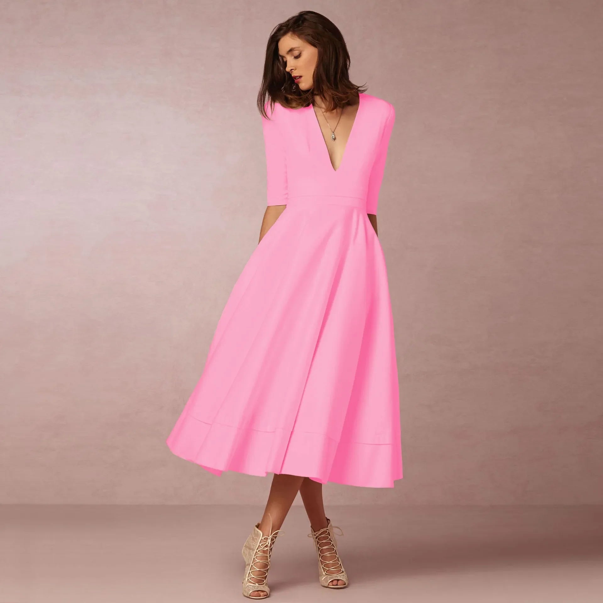 Elegant evening dress for women | Midi 2