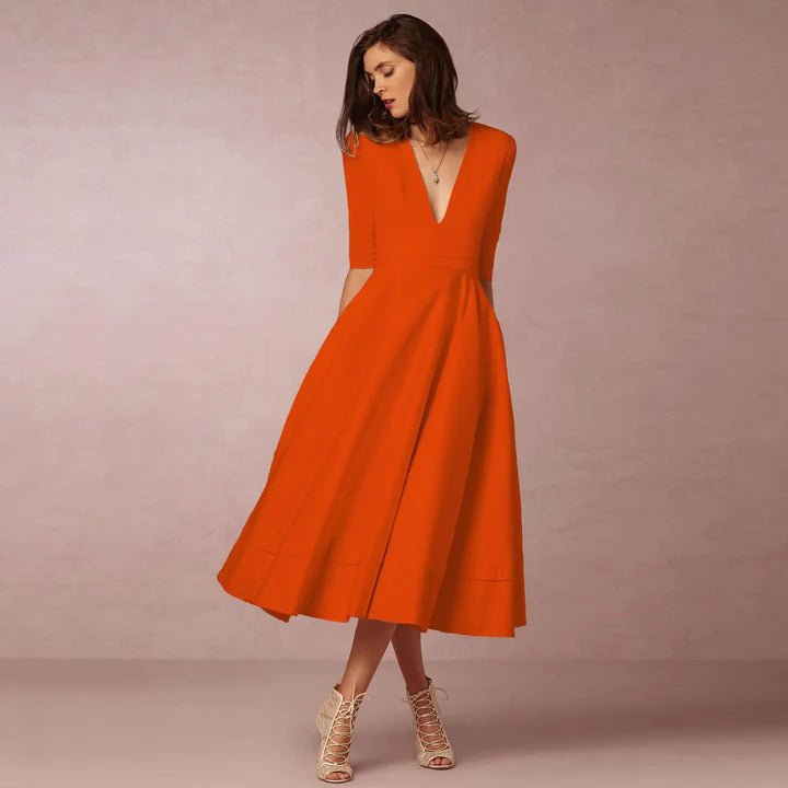 Elegant evening dress for women | Midi 3