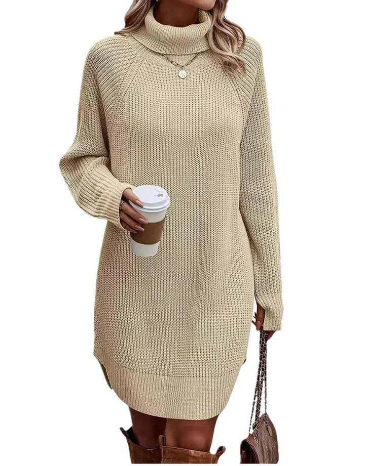 Elegant knitted dress for women 0
