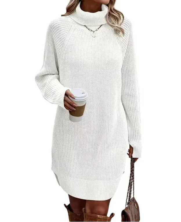 Elegant knitted dress for women 4