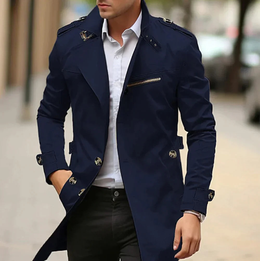 Elegant trench coat for men 1