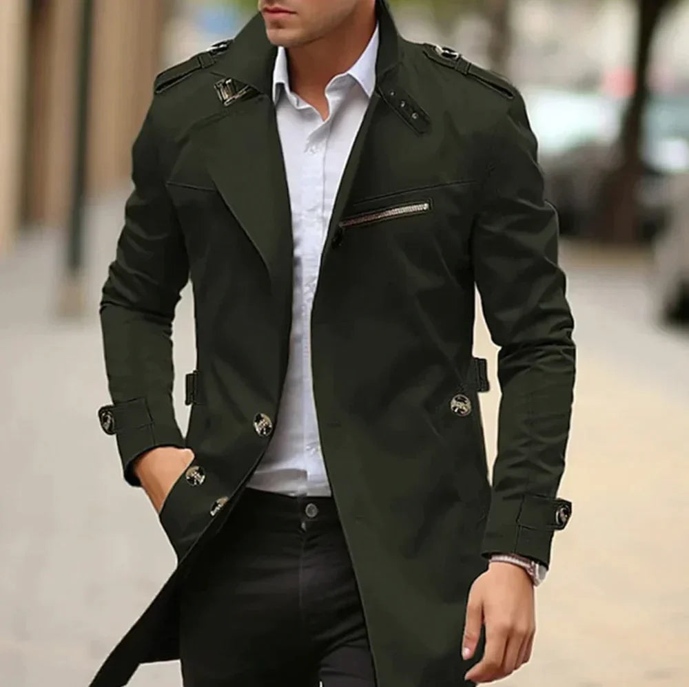 Elegant trench coat for men 2