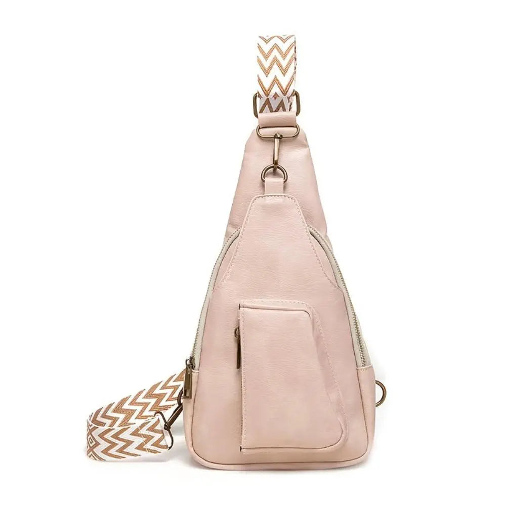 Women's Crossbody Bag | Vintage Style with Geometric Strap-6