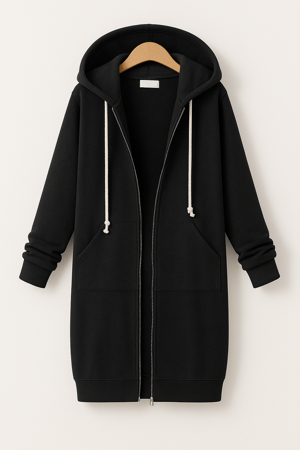 Ember Knee-Length Hoodie 0