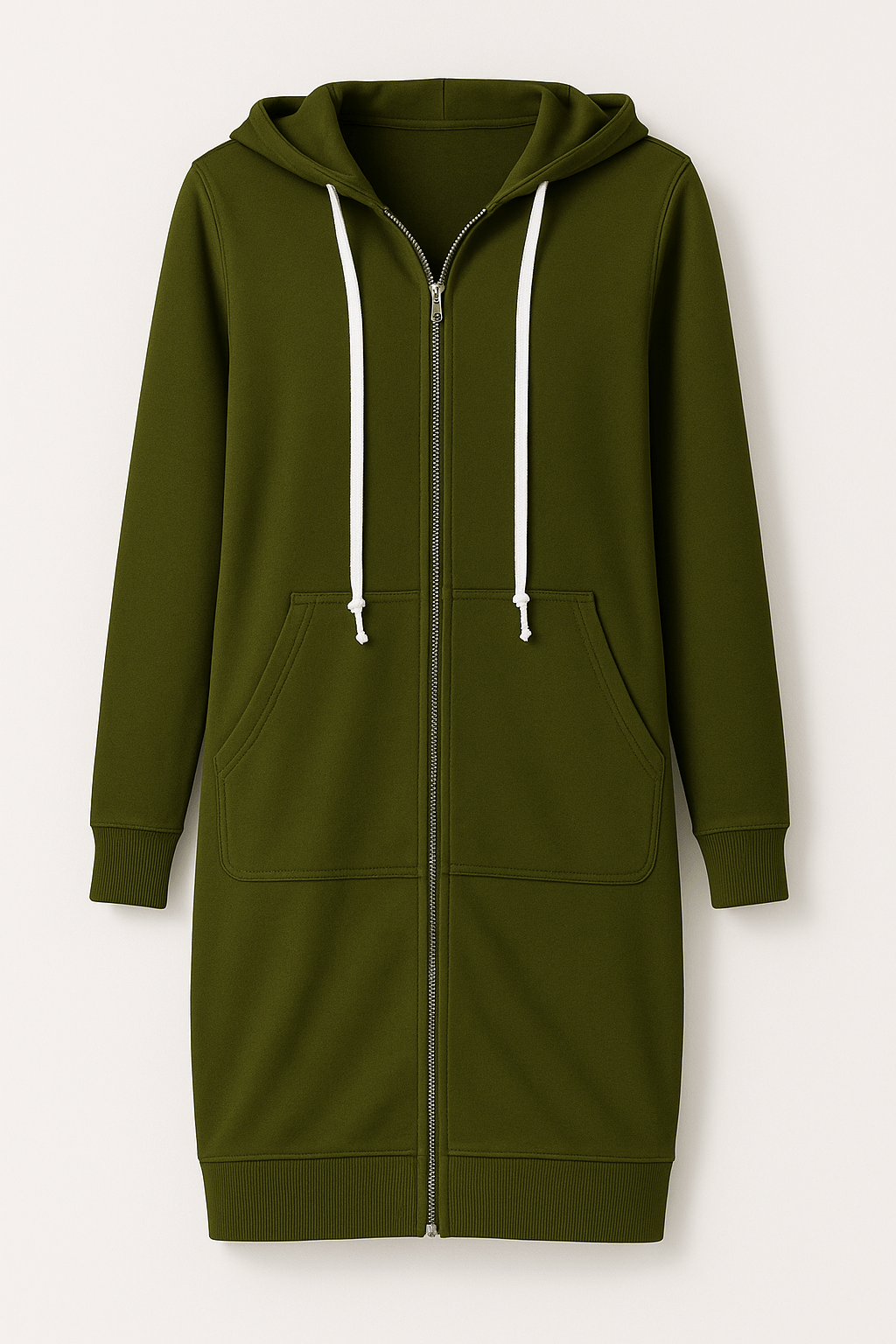 Ember Knee-Length Hoodie 7