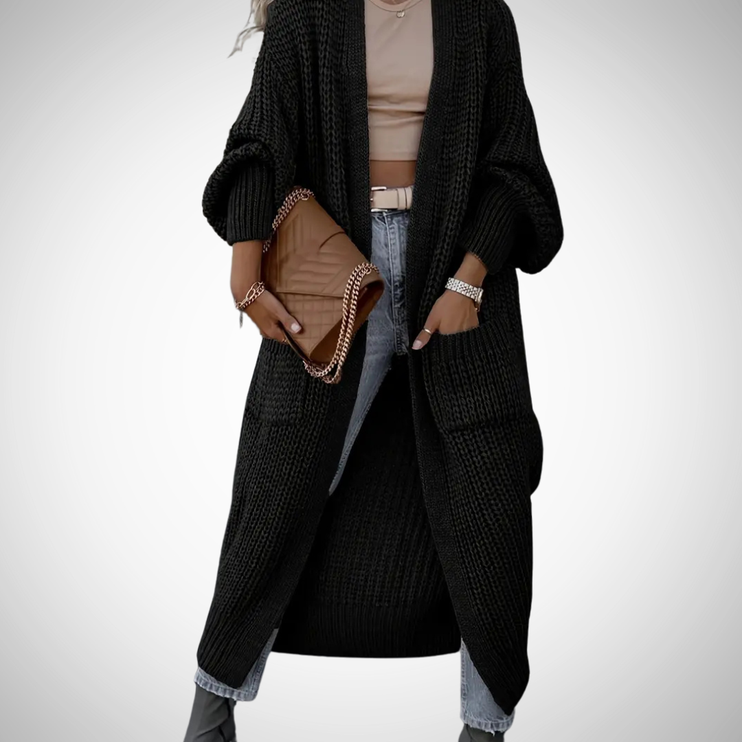 Erlinda Long Cozy Cardigan for Women 2