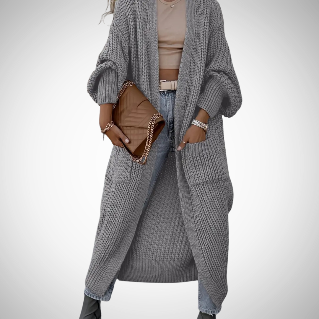 Erlinda Long Cozy Cardigan for Women 4