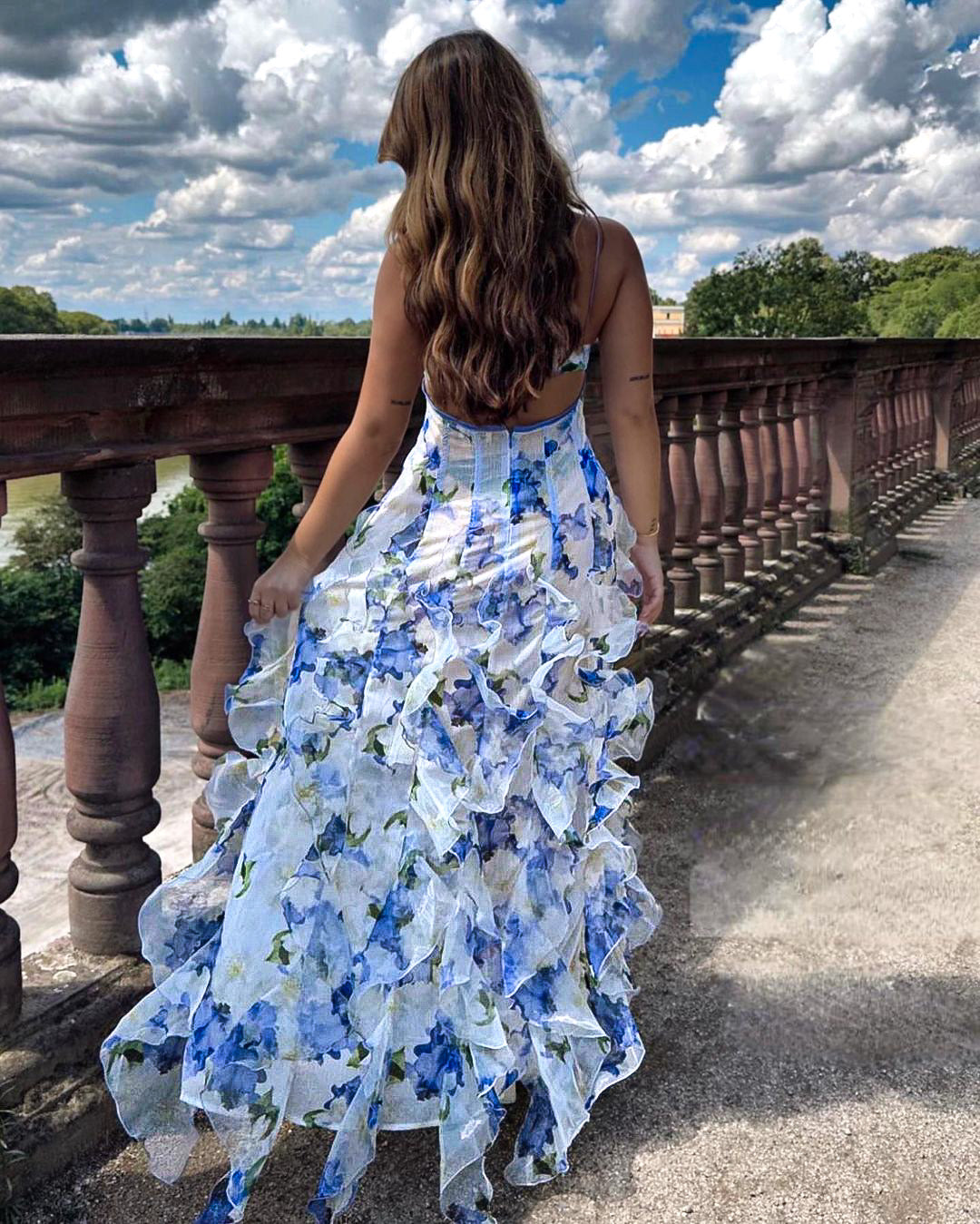 Fawn | Ruffled Floral Dress 3
