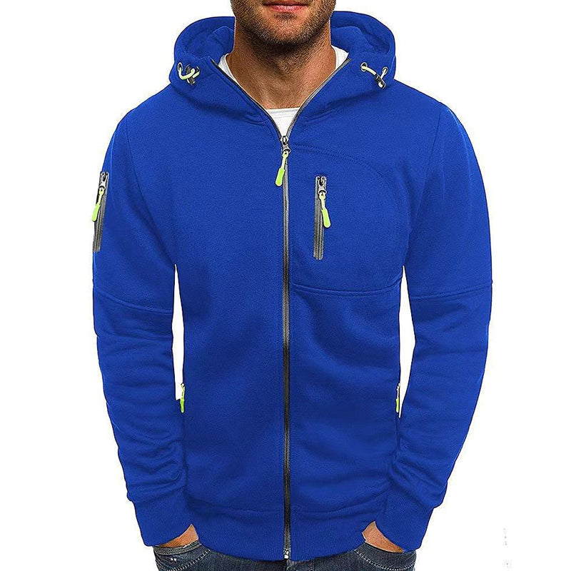 Felix | Stylish sweatshirt jacket with hood 10