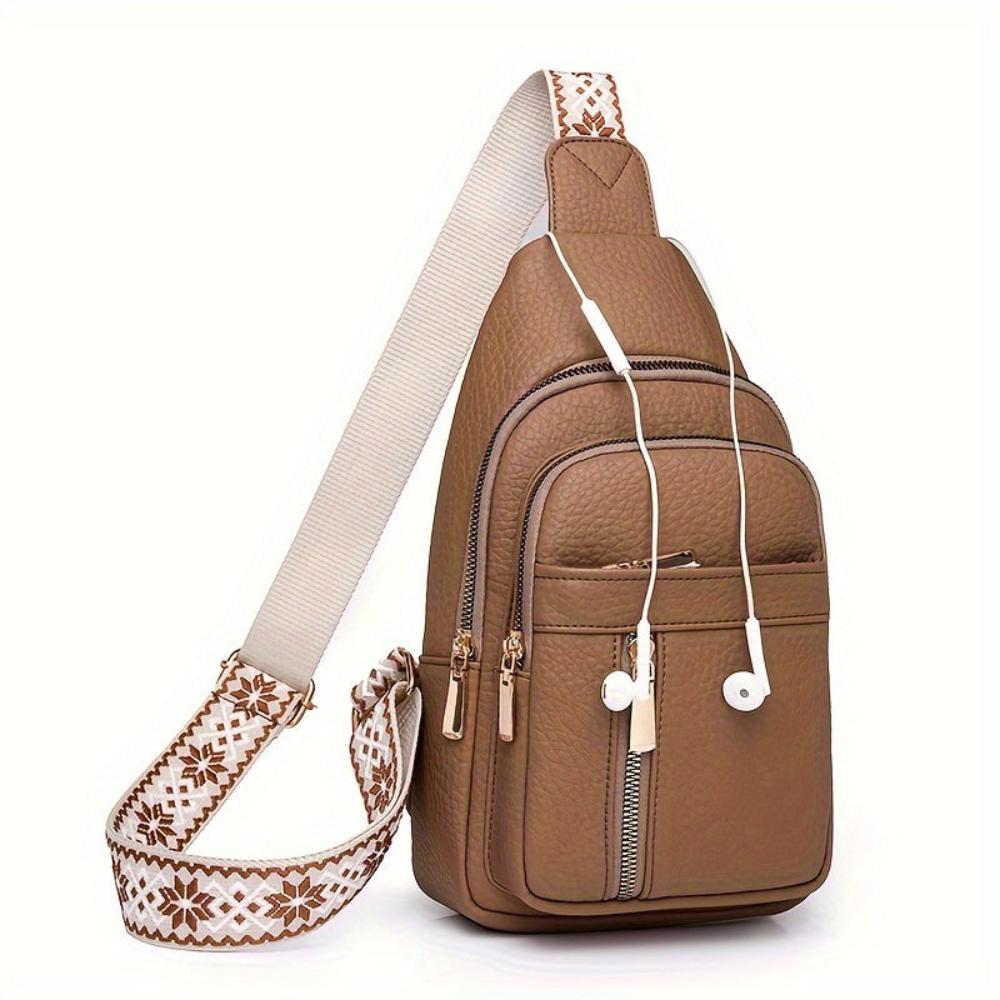Hazel Vintage Chest Crossbody Bag 3