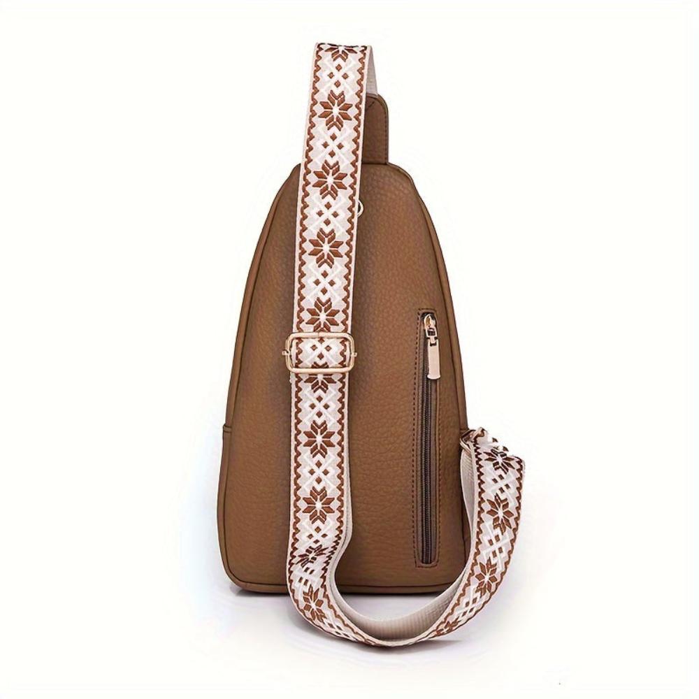 Hazel Vintage Chest Crossbody Bag 5